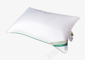 白色全棉枕头png免抠素材_88icon https://88icon.com 产品实物 保健 枕芯 真丝枕头 鹅绒枕头