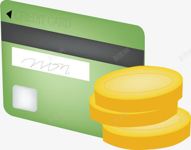 金币矢量图ai免抠素材_88icon https://88icon.com png 矢量素材 金币 金钱 银行卡 矢量图
