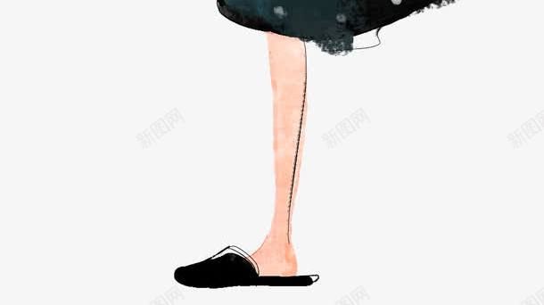 站着闭眼女孩png免抠素材_88icon https://88icon.com 女孩 手绘人物 站立