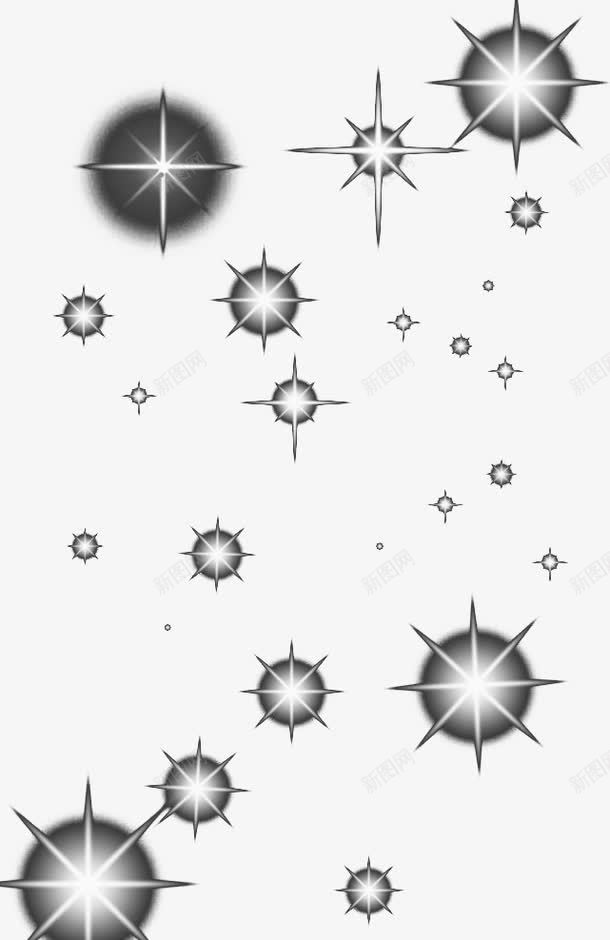 漫天的星星png免抠素材_88icon https://88icon.com PNG 星星 闪烁