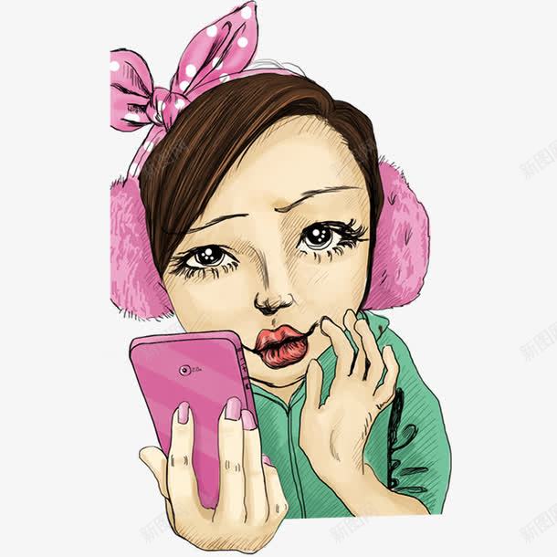女性png免抠素材_88icon https://88icon.com 铦磋澏缁擄紝鎵嬫満锛岀矇鑹叉墜鏈哄