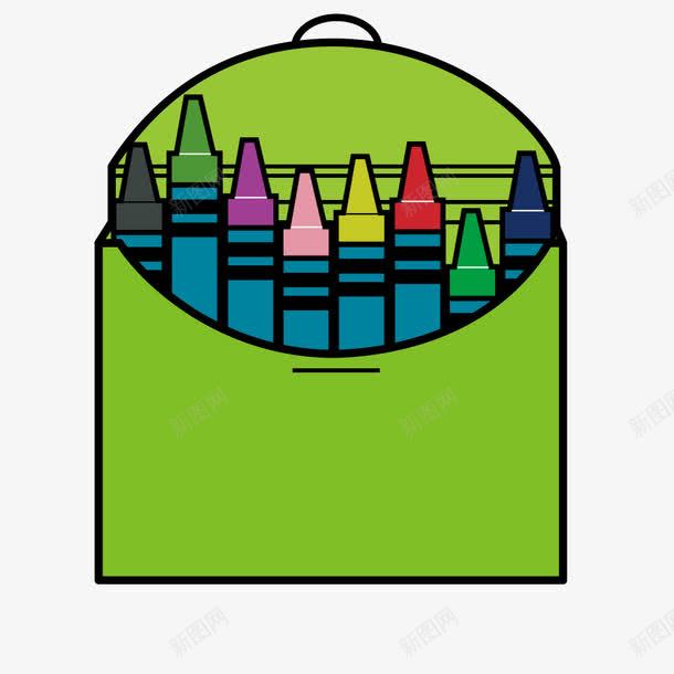 儿童蜡笔png免抠素材_88icon https://88icon.com 水彩笔 画笔 蜡笔