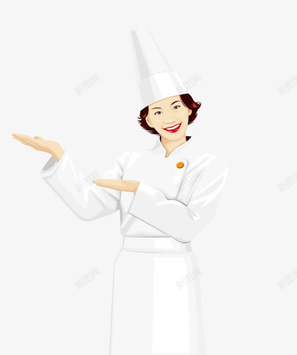 女厨师png免抠素材_88icon https://88icon.com 厨娘 厨师 女厨师 欢迎光临