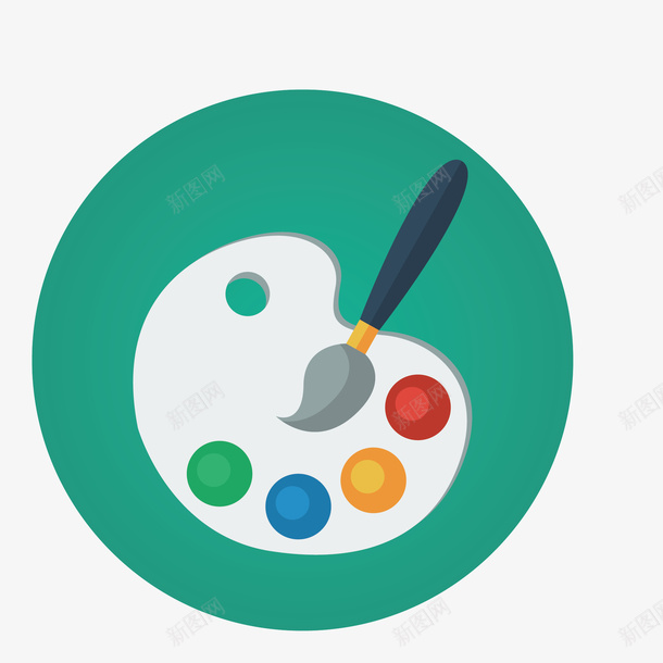 画板手绘创意图矢量图eps免抠素材_88icon https://88icon.com 免抠图PNG 创意 商业 彩色 画板手绘 矢量图