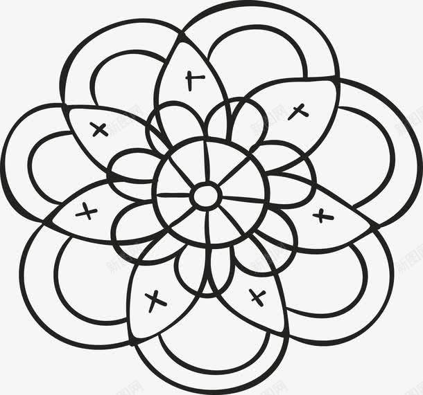曼陀罗花纹png免抠素材_88icon https://88icon.com 手绘 手绘曼陀罗 抽象 曼陀罗 曼陀罗对称花纹 曼陀罗矢量图 曼陀罗花 曼陀罗花纹 简易 花纹 装饰花纹
