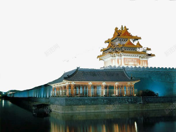 古代古典故宫角楼建筑元素png免抠素材_88icon https://88icon.com 古代 古典 建筑 故宫角楼