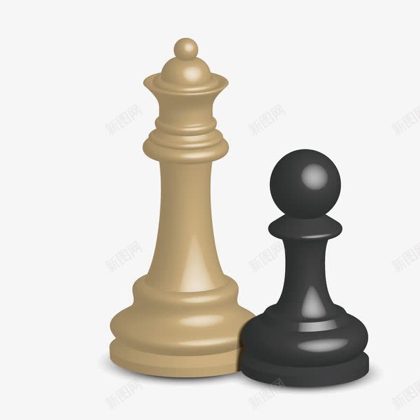 绅士国际棋png免抠素材_88icon https://88icon.com 宫廷 矢量源文件素材 赌博 赌桌 黑白敌对