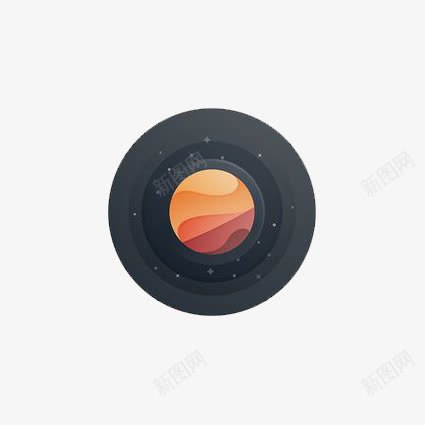 黑胶碟片png免抠素材_88icon https://88icon.com 创意 复古碟片 夕阳 扁平化 音乐