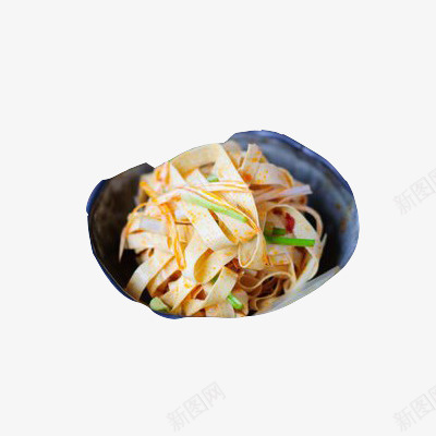凉拌油豆皮png免抠素材_88icon https://88icon.com 凉拌 白色 豆腐皮 食物