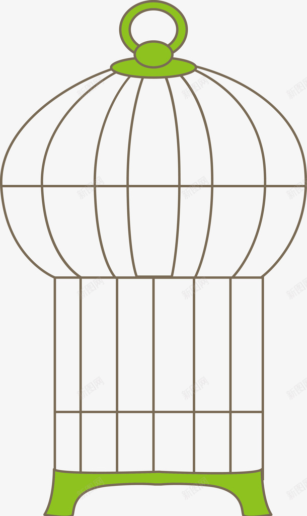 金色鸟笼手绘鸟笼矢量图ai免抠素材_88icon https://88icon.com 中式鸟笼 卡通鸟笼 婚礼鸟笼 欧式鸟笼 白色鸟笼 装饰鸟笼 鸟笼子 鸟笼灯 矢量图