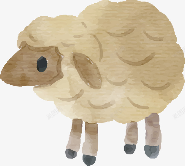 创意卡通山羊装饰图案png免抠素材_88icon https://88icon.com 北欧简约山羊 可爱山羊装饰画 山羊 山羊动物 手绘动物 手绘插画 插画 插画手绘