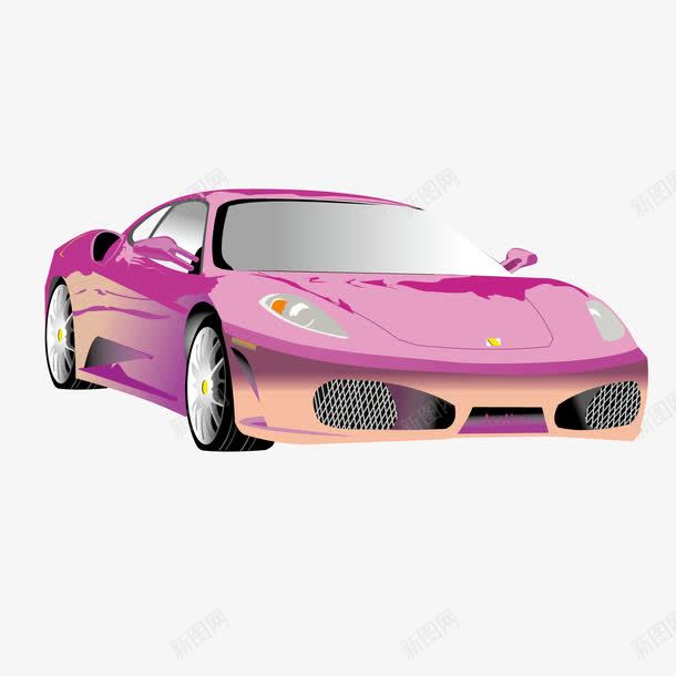 紫色卡通跑车汽车矢量图ai免抠素材_88icon https://88icon.com 卡通 汽车 紫色 跑车 矢量图
