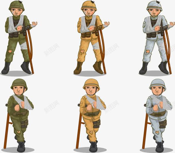 受伤将士集合png免抠素材_88icon https://88icon.com 伤害 头盔 将军头盔 将士 海陆空 绷带
