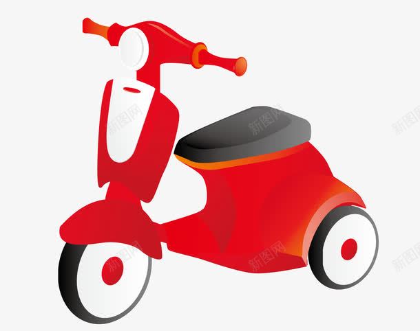 儿童三轮玩具车png免抠素材_88icon https://88icon.com 三轮 免费 玩具车 红色