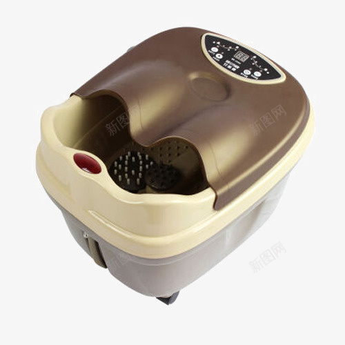 足浴按摩加热桶png免抠素材_88icon https://88icon.com 产品实物 健康 盆全自动 足浴