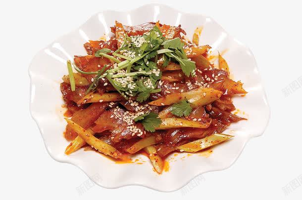 麻辣蹄筋png免抠素材_88icon https://88icon.com 产品实物 菜品 菜肴 蹄筋 食品餐饮 餐饮 麻辣