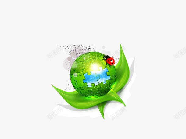 创意绿色地球自然背景png免抠素材_88icon https://88icon.com 创意 地球 矢量素材 绿色 自然背景