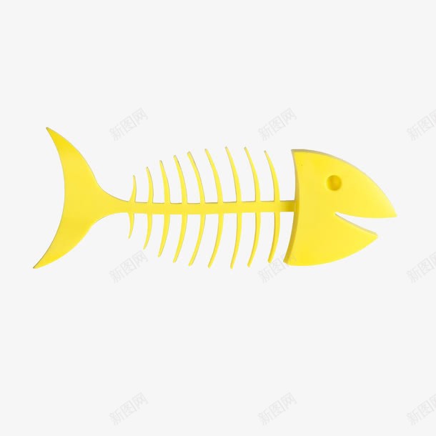 黄色儿童鱼骨玩具png免抠素材_88icon https://88icon.com 儿童 卡通 玩具 鱼骨 黄色鱼骨