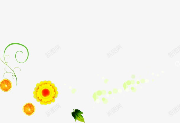 夏季黄色清新小花朵png免抠素材_88icon https://88icon.com 夏季 清新 花朵 黄色