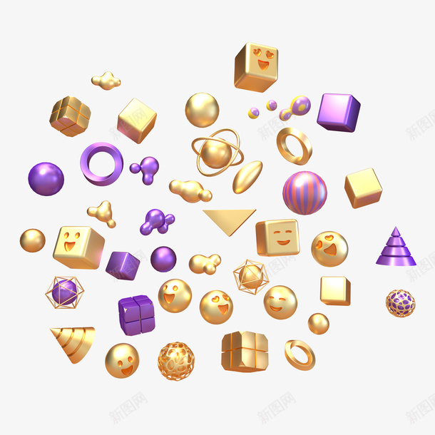 C4d球漂浮元素几何png免抠素材_88icon https://88icon.com c4d 几何 几何元素 漂浮元素 球 节日元素