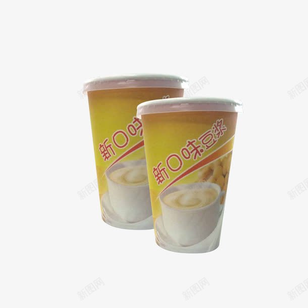 新口味豆浆png免抠素材_88icon https://88icon.com 产品实物 新口味 纸杯