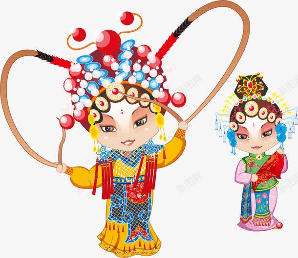 中国风京剧png免抠素材_88icon https://88icon.com 京剧 京剧人 卡通 国粹 手绘 艺术 花旦