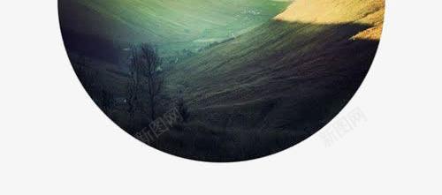 风景插画png免抠素材_88icon https://88icon.com 创意 唯美 圆形 夕阳 小清新 芦苇