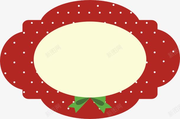 红白标签png免抠素材_88icon https://88icon.com 幼儿园素材 标签 红边 门牌