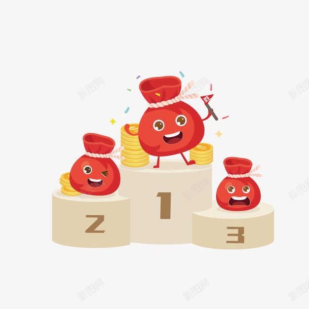 钱袋表情包手绘图png免抠素材_88icon https://88icon.com 创意 卡通 可爱的 硬币 表情包 金钱 飘带