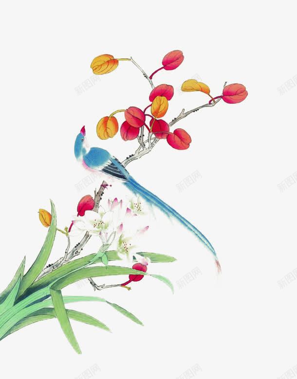 水墨如画png免抠素材_88icon https://88icon.com 中国风 写实 彩色 水墨画