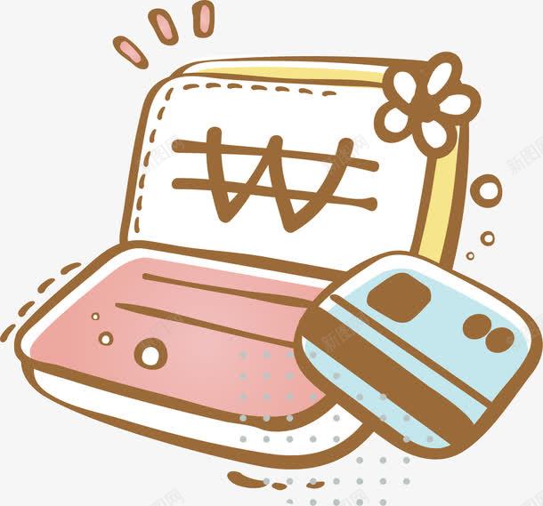 卡通手绘化妆盒png免抠素材_88icon https://88icon.com 卡通手绘化妆盒