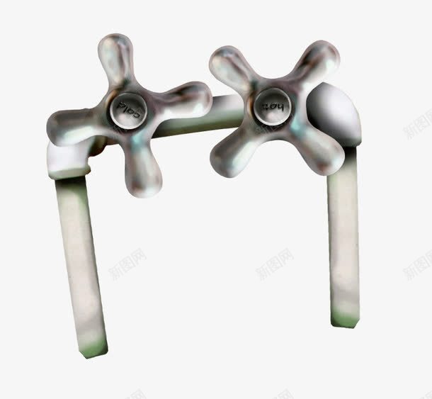 铁管水龙头png免抠素材_88icon https://88icon.com 开关 水管 水龙头