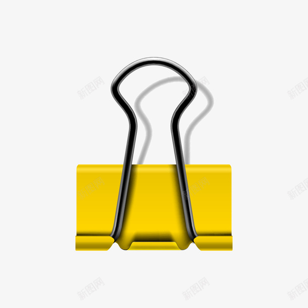 黄色夹子png免抠素材_88icon https://88icon.com png素材 夹子 金属夹子 黄色