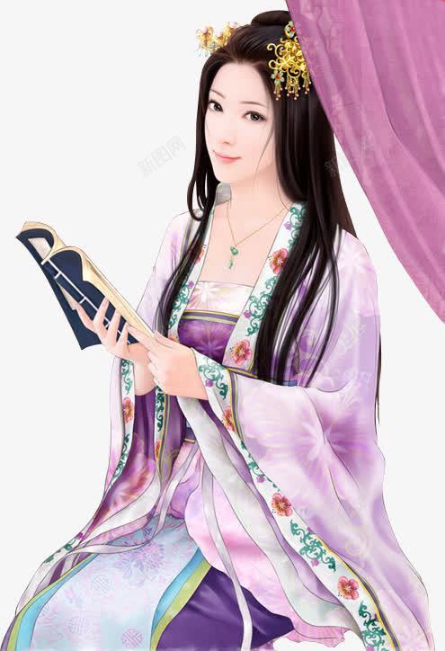 古典美女png免抠素材_88icon https://88icon.com 人像 古典 美女