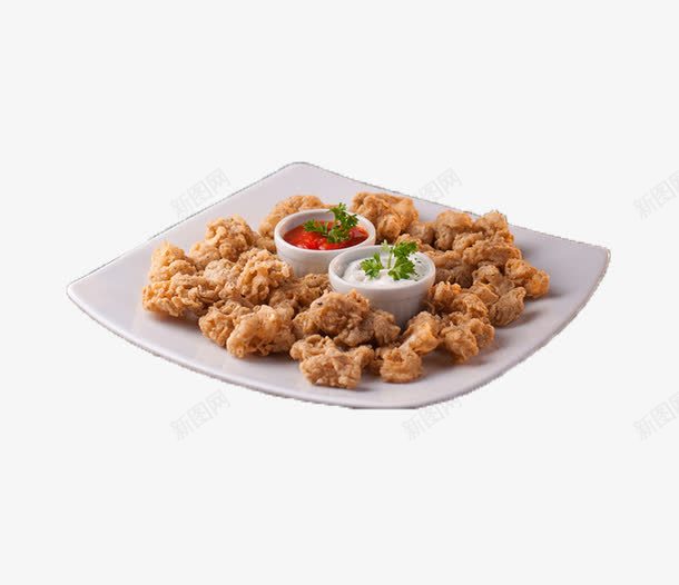 油炸鸡肉酥png免抠素材_88icon https://88icon.com 实物 快餐 油物 番茄酱