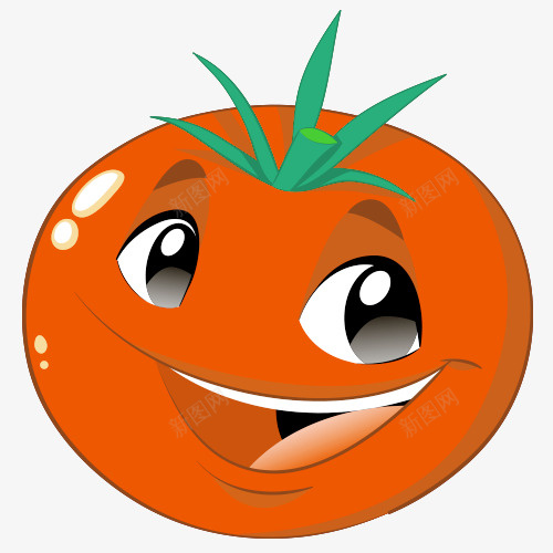 卡通西红柿psd免抠素材_88icon https://88icon.com 免抠图片 水果 精美图片 西红柿矢量美图