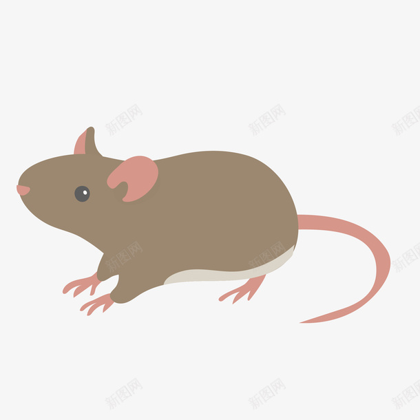 扁平化卡通小老鼠矢量图eps免抠素材_88icon https://88icon.com 动物 图案 小清新 小老鼠 扁平化 简约 老鼠 鼠 矢量图