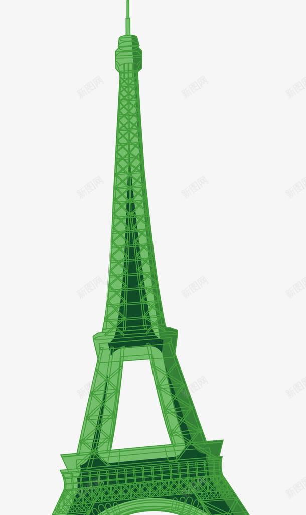 埃菲尔铁塔矢量图ai免抠素材_88icon https://88icon.com 建筑 旅游 法国 矢量图