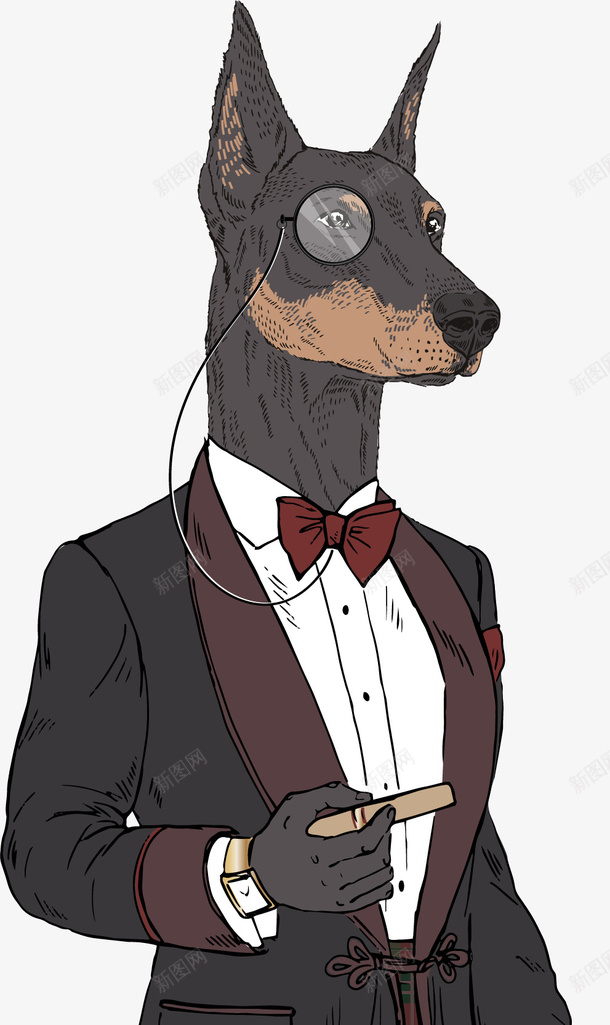 卡通狗人物png免抠素材_88icon https://88icon.com png素材 卡通 小狗 狗