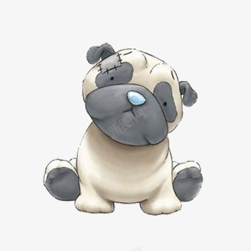手绘玩具沙皮狗png免抠素材_88icon https://88icon.com 卡通玩具 手绘玩具 沙皮狗 玩具狗