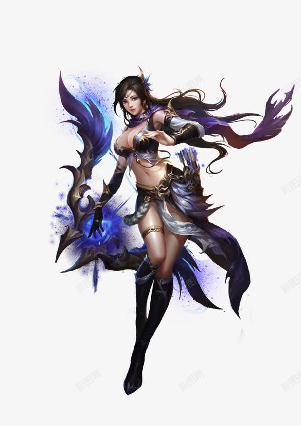 妖娆蓝色光感浮华png免抠素材_88icon https://88icon.com 妖娆 浮华 蓝色