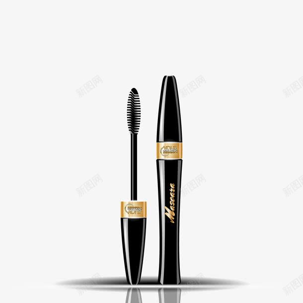 睫毛膏png免抠素材_88icon https://88icon.com 3D 刷头 眼睛 黑色