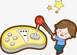 卡通人物卡通png免抠素材_88icon https://88icon.com 五角星 卡通 卡通人物 星星 游戏 玩游戏 男孩