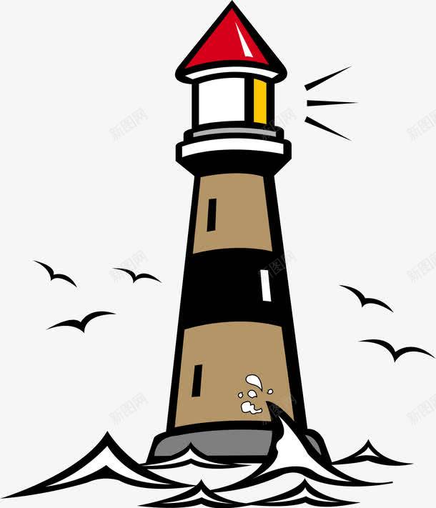 灯塔png免抠素材_88icon https://88icon.com 守望 搜寻 海灯