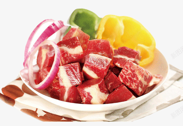 生鲜电商png免抠素材_88icon https://88icon.com 生鲜 电商 盘子 肉