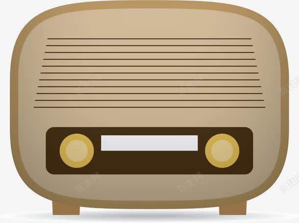 做旧FM收音机png免抠素材_88icon https://88icon.com FM FM收音 FM收音机 做旧 广播 收音机 电台