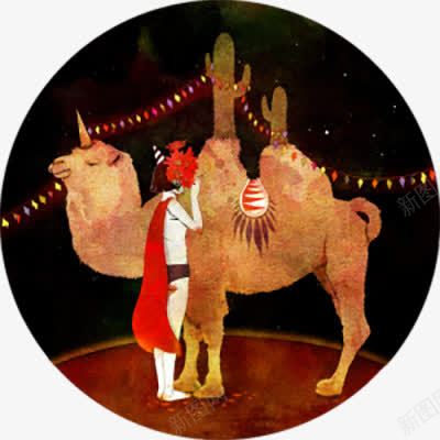 依偎在骆驼边的王子png免抠素材_88icon https://88icon.com 依偎在骆驼边的王子 儿童插画 卡通 手绘 玫瑰花 男孩 童话故事 等待 装饰 骆驼 黑夜