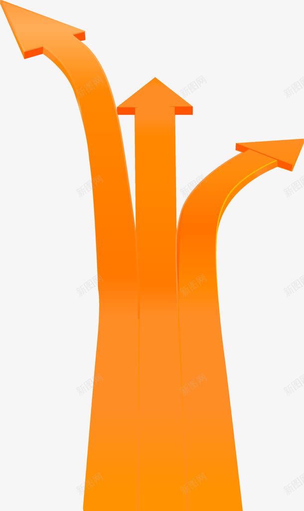 动感箭头png免抠素材_88icon https://88icon.com 动感 指示 方向 橙色 箭头
