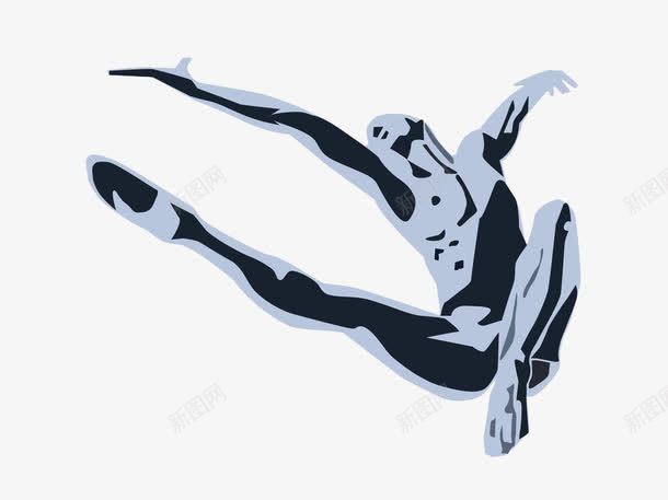 手绘跳跃的人png免抠素材_88icon https://88icon.com 人物 手绘 跳起来的人 跳跃