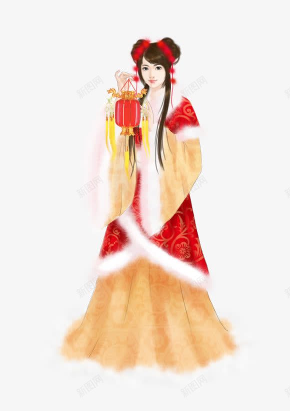 灯笼红衣古风女子png免抠素材_88icon https://88icon.com 古风 女子 灯笼 红衣